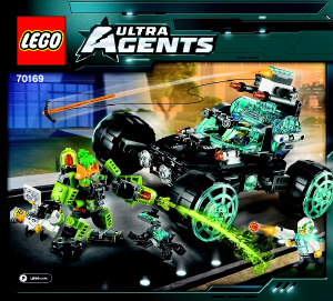 Manual de uso Lego set 70169 Ultra Agents Patrulla de agentes secretos