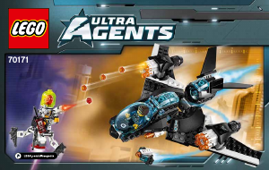 Bedienungsanleitung Lego set 70171 Ultra Agents Ultraschall-Showdown