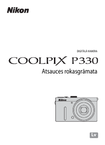 Rokasgrāmata Nikon Coolpix P330 Digitālā kamera