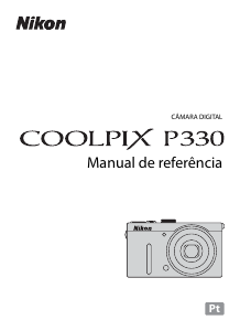 Manual Nikon Coolpix P330 Câmara digital