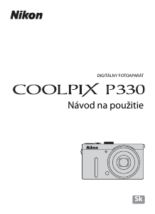 Návod Nikon Coolpix P330 Digitálna kamera