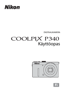 Käyttöohje Nikon Coolpix P340 Digitaalikamera