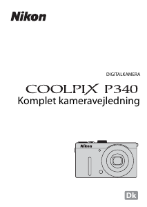 Brugsanvisning Nikon Coolpix P340 Digitalkamera