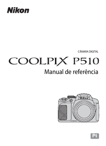 Manual Nikon Coolpix P510 Câmara digital