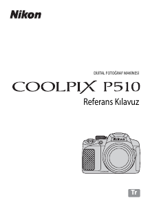 Kullanım kılavuzu Nikon Coolpix P510 Dijital kamera