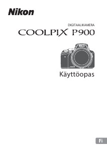 Käyttöohje Nikon Coolpix P900 Digitaalikamera