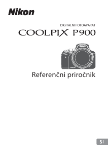 Priročnik Nikon Coolpix P900 Digitalni fotoaparat