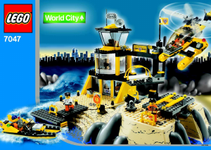 Bedienungsanleitung Lego set 7047 World City Einsatzzentrale der Küstenwache