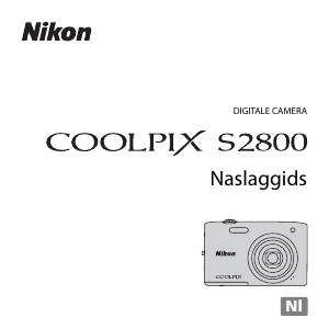 Handleiding Nikon Coolpix S2800 Digitale camera