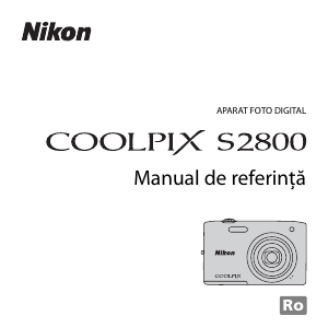 Manual Nikon Coolpix S2800 Cameră digitală