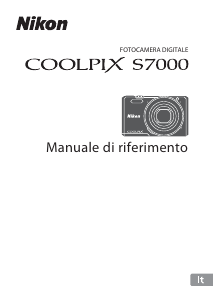 Manuale Nikon Coolpix S7000 Fotocamera digitale