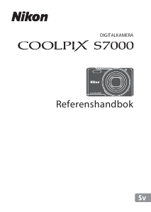 Bruksanvisning Nikon Coolpix S7000 Digitalkamera