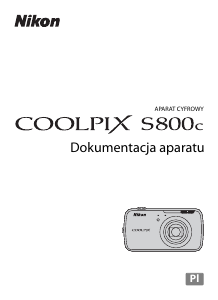 Instrukcja Nikon Coolpix S800c Aparat cyfrowy