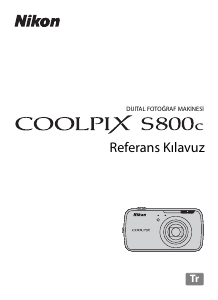 Kullanım kılavuzu Nikon Coolpix S800c Dijital kamera