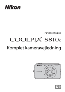 Brugsanvisning Nikon Coolpix S810c Digitalkamera