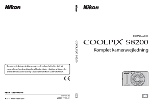 Brugsanvisning Nikon Coolpix S8200 Digitalkamera