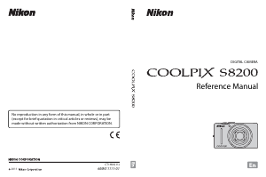 Manual Nikon Coolpix S8200 Digital Camera