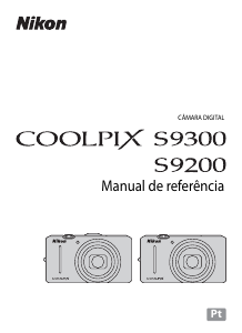 Manual Nikon Coolpix S9200 Câmara digital