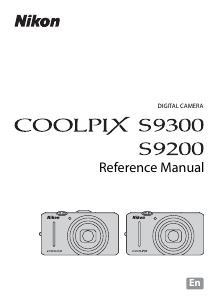 Manual Nikon Coolpix S9300 Digital Camera