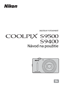 Návod Nikon Coolpix S9400 Digitálna kamera