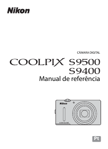Manual Nikon Coolpix S9500 Câmara digital