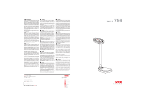 Manual Seca 756 Scale