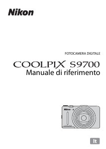 Manuale Nikon Coolpix S9700 Fotocamera digitale