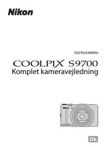 Brugsanvisning Nikon Coolpix S9700 Digitalkamera