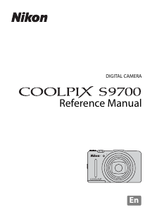 Manual Nikon Coolpix S9700 Digital Camera