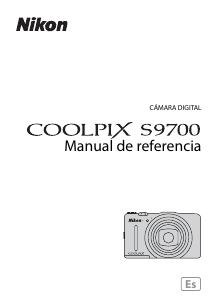 Manual de uso Nikon Coolpix S9700 Cámara digital