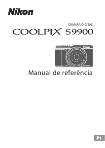 Manual Nikon Coolpix S9900 Câmara digital