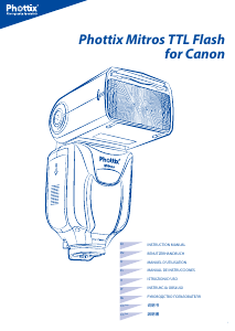 Instrukcja Phottix Mitros TTL (Canon) Lampa błyskowa