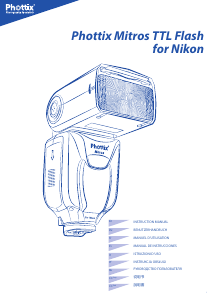 Handleiding Phottix Mitros TTL (Nikon) Flitser