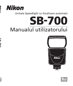 Manual Nikon SB-700 Bliț