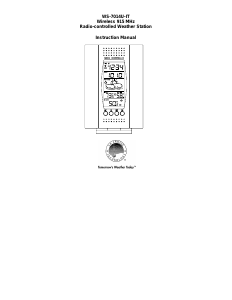 Handleiding La Crosse WS-7014U-IT Weerstation