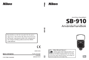 Bruksanvisning Nikon SB-910 Blixt