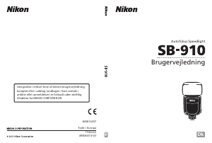Brugsanvisning Nikon SB-910 Blitz