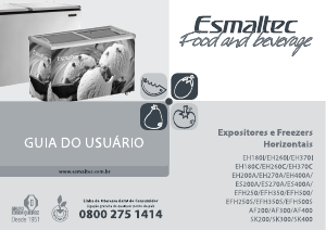 Manual Esmaltec EFH250 Congelador