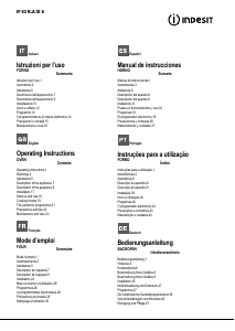 Manuale Indesit IF 63 K.A IX S Forno