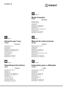 Mode d’emploi Indesit FI 20.A (WH)/1 S Four