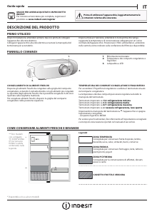 Manuale Indesit SZI12A1D/IR Frigorifero