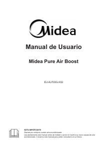 Manual de uso Midea EU-KJ700G-H32 Purificador de aire