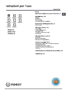Manual Indesit TFAA 10 S Refrigerator