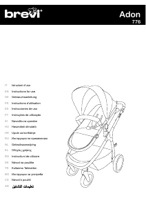 Handleiding Brevi Adon Kinderwagen