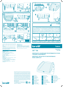 Manual de uso Brevi Tablet Cambiador