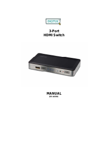 Handleiding Digitus DS-44300 HDMI Switch