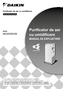 Manual Daikin MCK55WVM Purificator de aer
