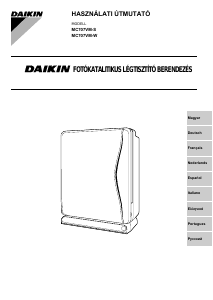 Használati útmutató Daikin MC707VM-W Légtisztító