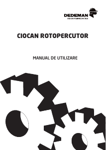 Manual Dedeman PT82514 Ciocan rotopercutor