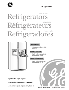 Manual GE TFT30PRDBWW Fridge-Freezer